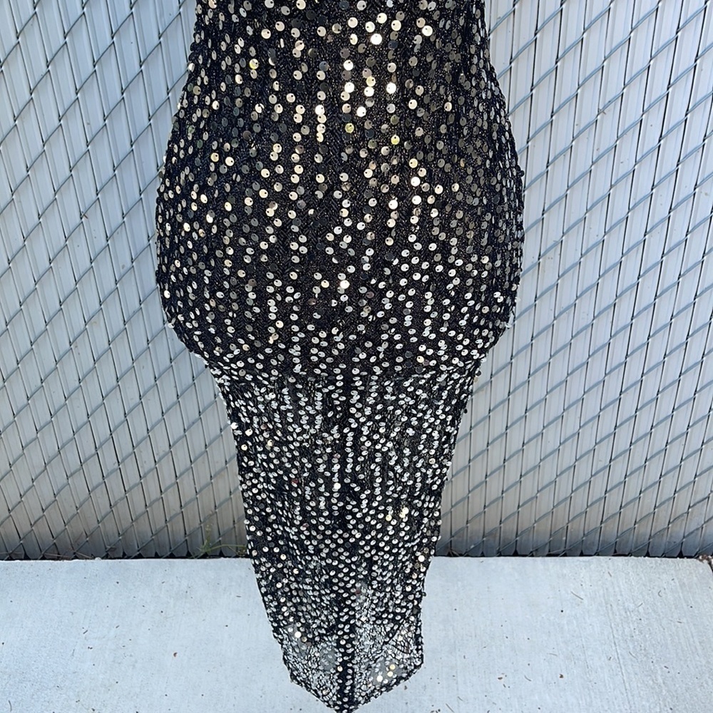 Cider Black and Silver Maxi Dress - Picture 7 of 10
